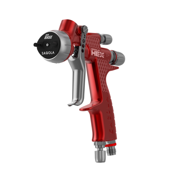 Sagola 4600 HEX Spray Gun | Clear, Base, HVLP