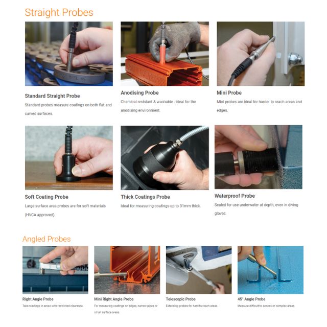 Elcometer 456 Separate Probes