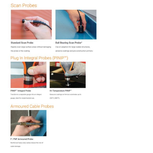 Elcometer 456 | Separate Probes